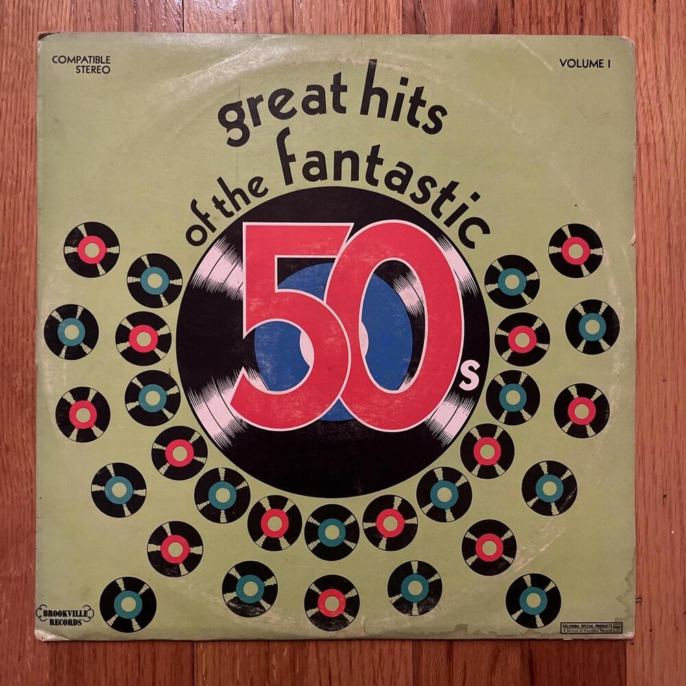 Great Hits of the Fantastic 50s Volume 1. Vinyl Record Double LP Album. C2 10236